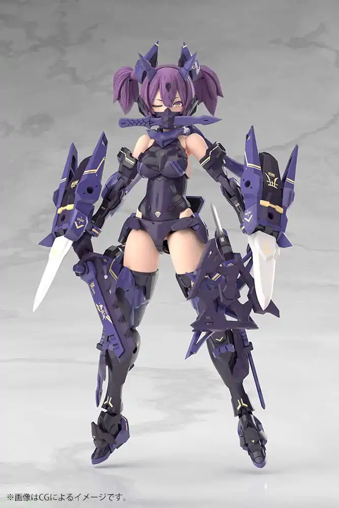 Megami Device Plastový Model Kit 1/1 Asra Ninja Kaname Shadow Edition Full Package 14 cm fotografii produktu