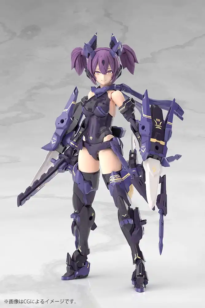 Megami Device Plastový Model Kit 1/1 Asra Ninja Kaname Shadow Edition Full Package 14 cm fotografii produktu
