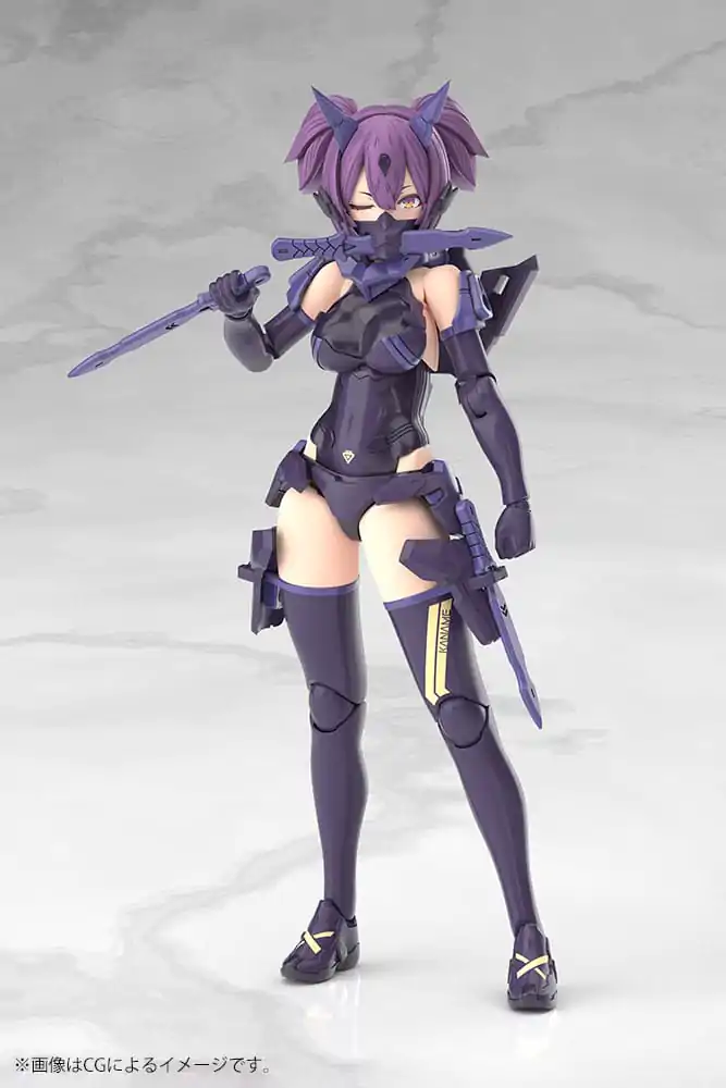 Megami Device Plastový Model Kit 1/1 Asra Ninja Kaname Shadow Edition Full Package 14 cm fotografii produktu