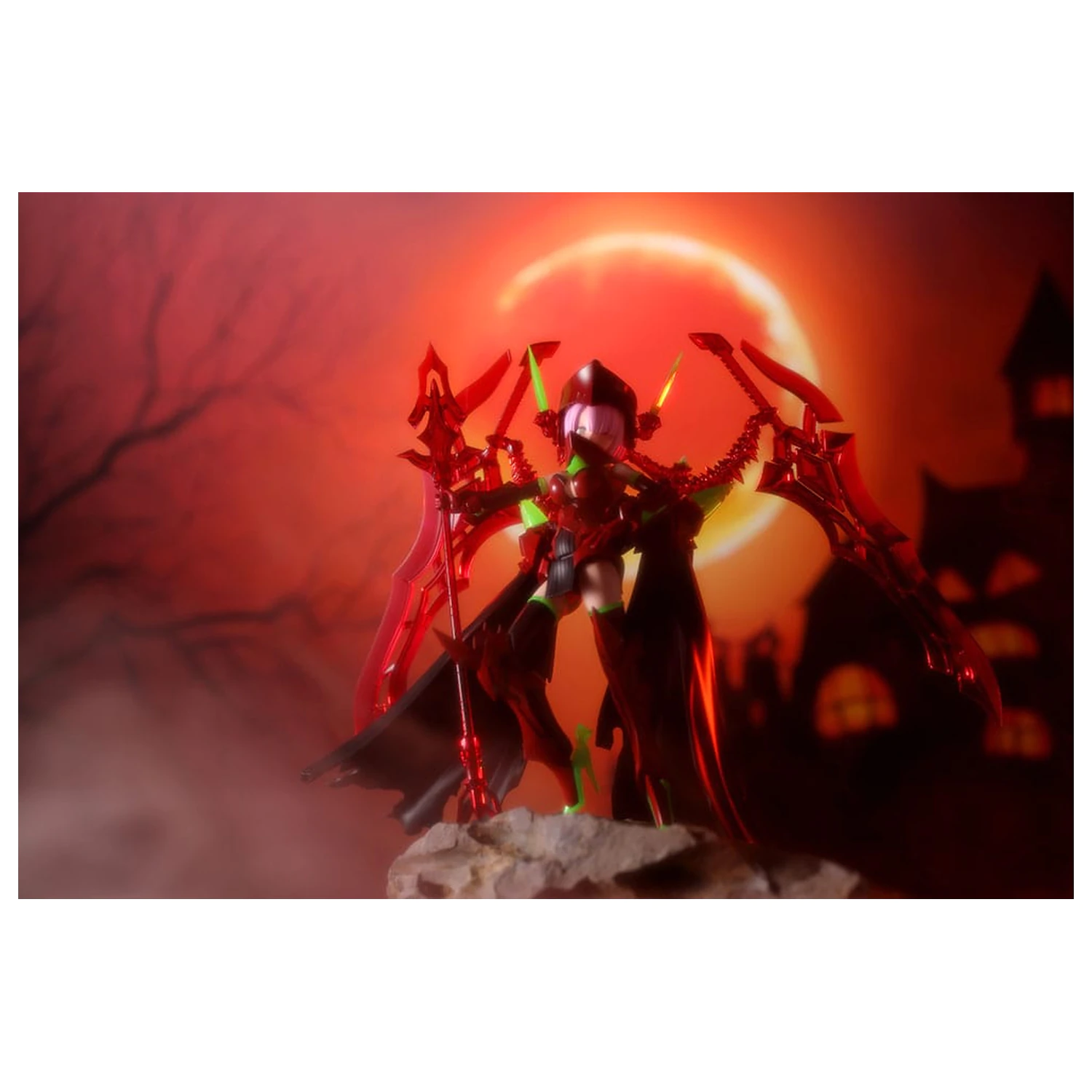Megami Device Plastic Model Kit 1/1 Bullet Knights Executioner Hell Blaze 15 cm fotografii produktu
