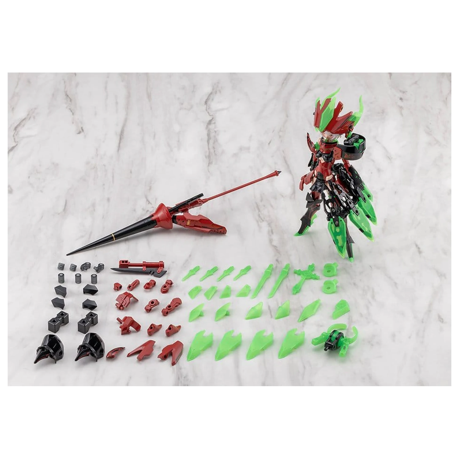 Megami Device Plastic Model Kit 1/1 Bullet Knights Exorcist Hell Blaze 15 cm fotografii produktu