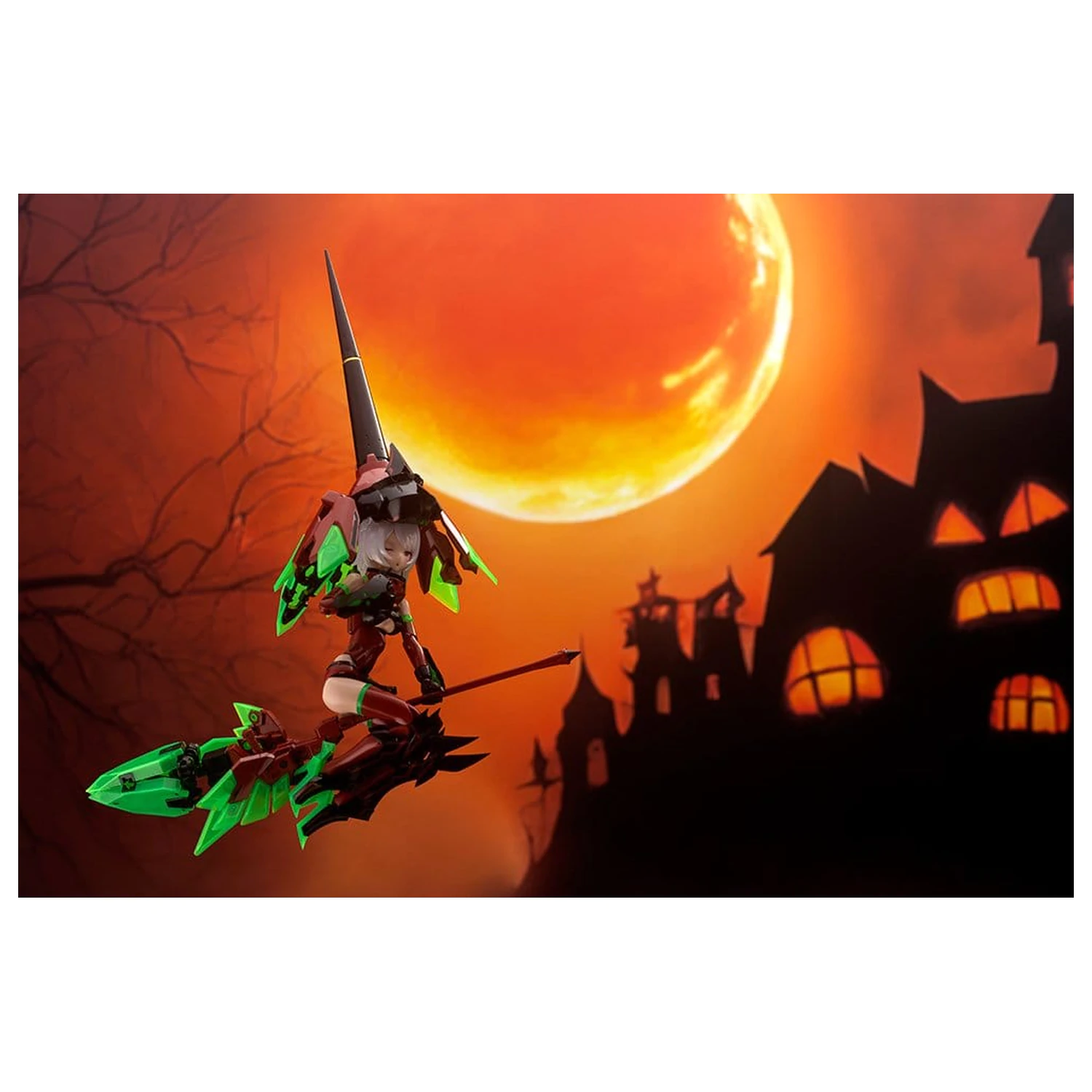 Megami Device Plastic Model Kit 1/1 Bullet Knights Exorcist Hell Blaze 15 cm fotografii produktu