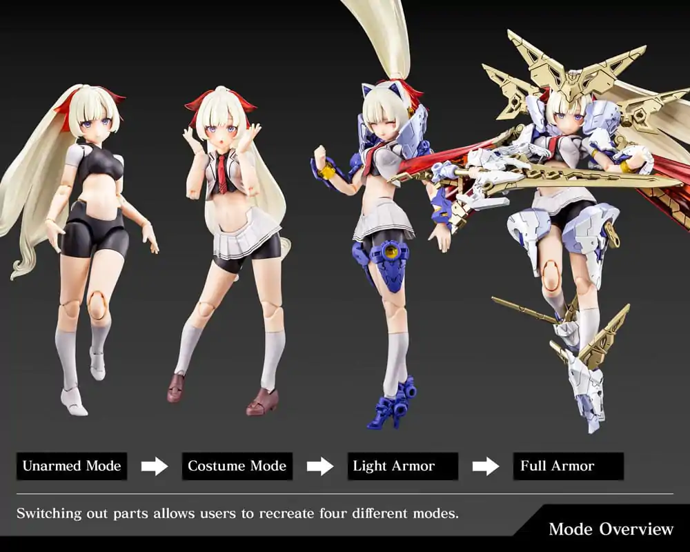 Megami Device Plastiková stavebnice 1/1 Buster Doll Paladin 17 cm fotografii produktu
