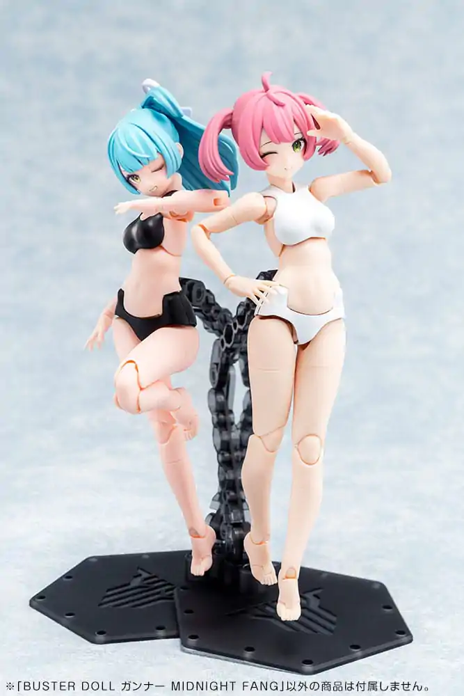 Megami Device plastiková stavebnice 1/1 Buster Doll Gunner Midnight Fang 16 cm fotografii produktu