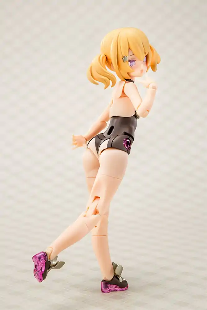 Megami Device plastová stavebnice 1/1 Puni Mofu Kuro Mao 14 cm fotografii produktu
