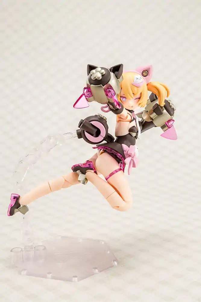 Megami Device plastová stavebnice 1/1 Puni Mofu Kuro Mao 14 cm fotografii produktu