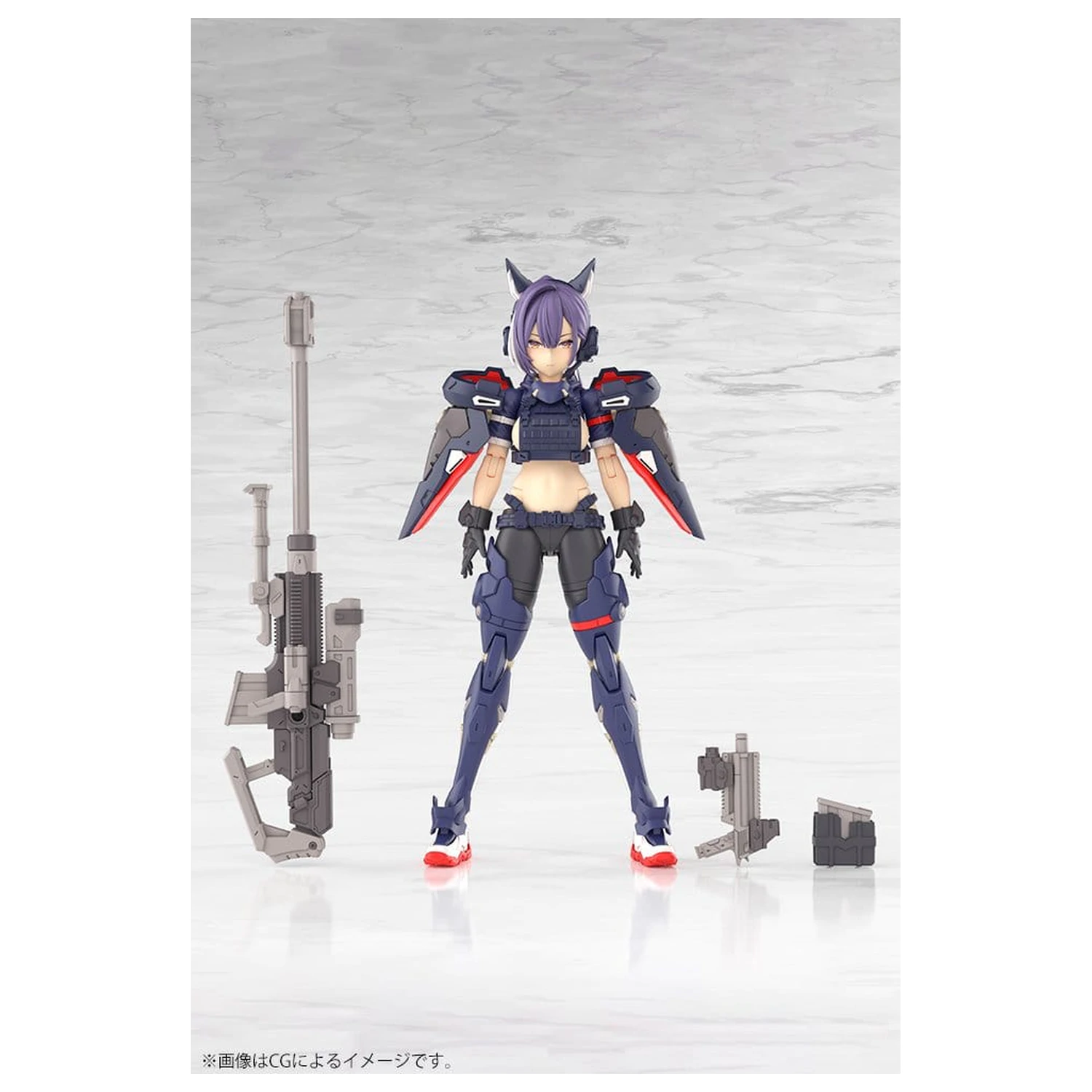 Megami Device Plastová Modelová Sada 1/1 Yggdrasis Skoll Sharpshooter 16 cm fotografii produktu