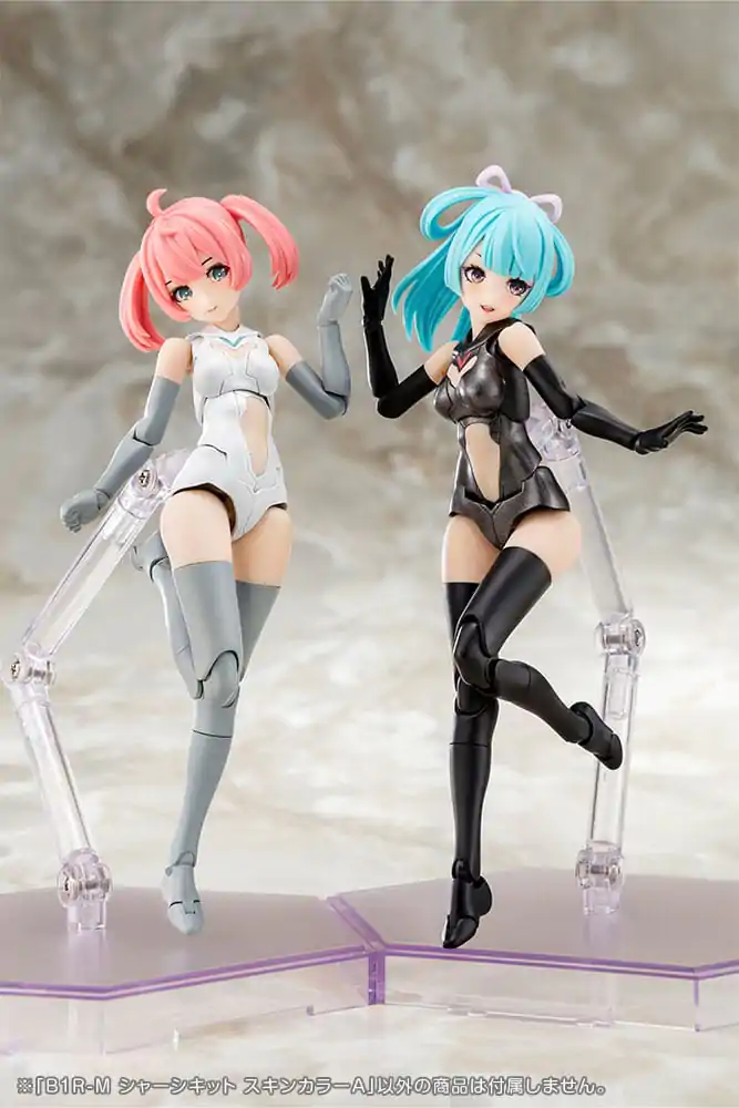 Megami Device sada příslušenství pro modelovou stavebnici B1R-M stavebnice podvozku tělová barva A fotografii produktu