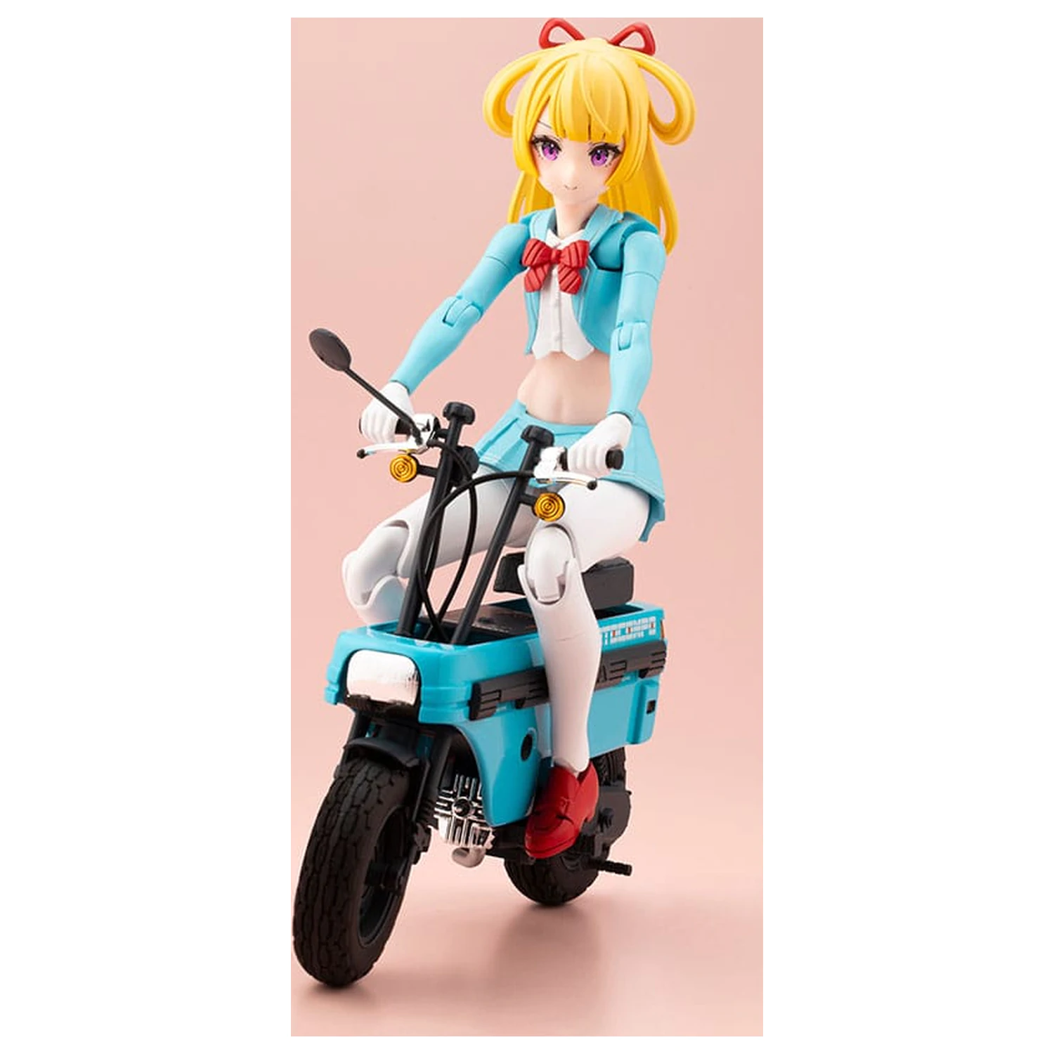 Megami Device Buster Doll Series Sestavitelná plastová stavebnice 1/1 Knight Alice s Honda AB12 Motocompo 15 cm fotografii produktu