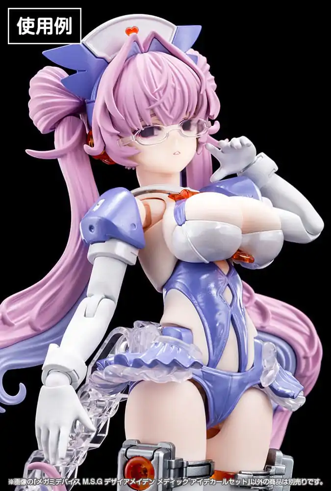 Megami Device M.S.G. Plastikový model Kit 1/1 Desire Maiden Medic Eye Decal Set fotografii produktu