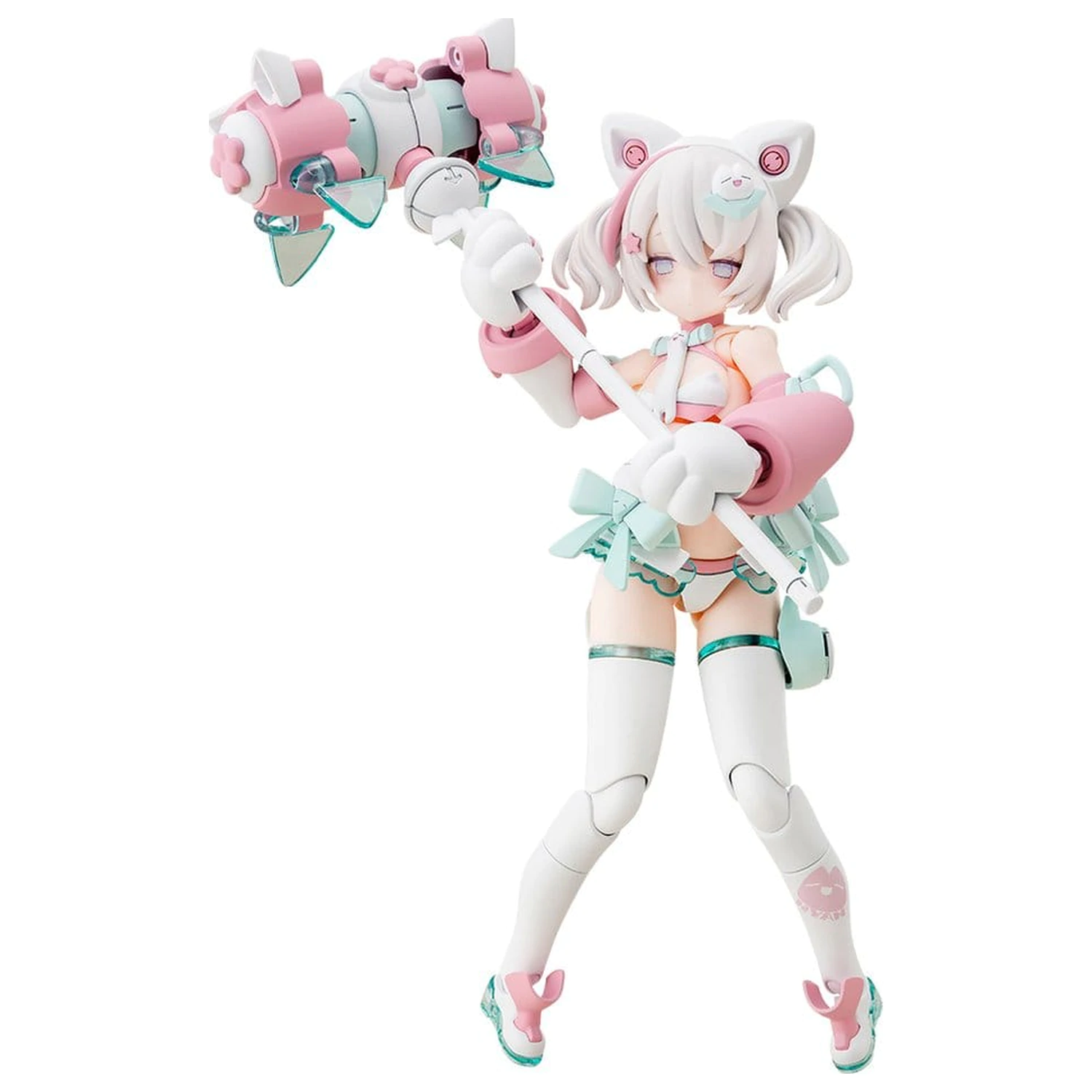 Megami Device Plastikový model Kit 1/1 Puni Mofu Shiro Mao 14 cm fotografii produktu