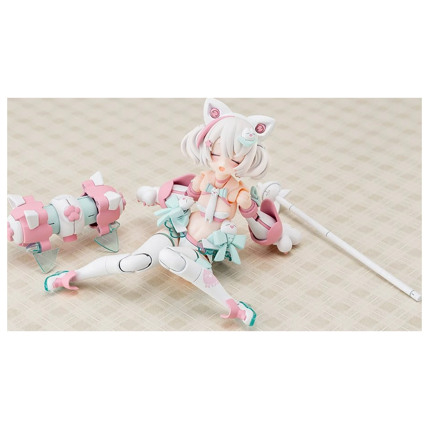 Megami Device Plastikový model Kit 1/1 Puni Mofu Shiro Mao 14 cm fotografii produktu