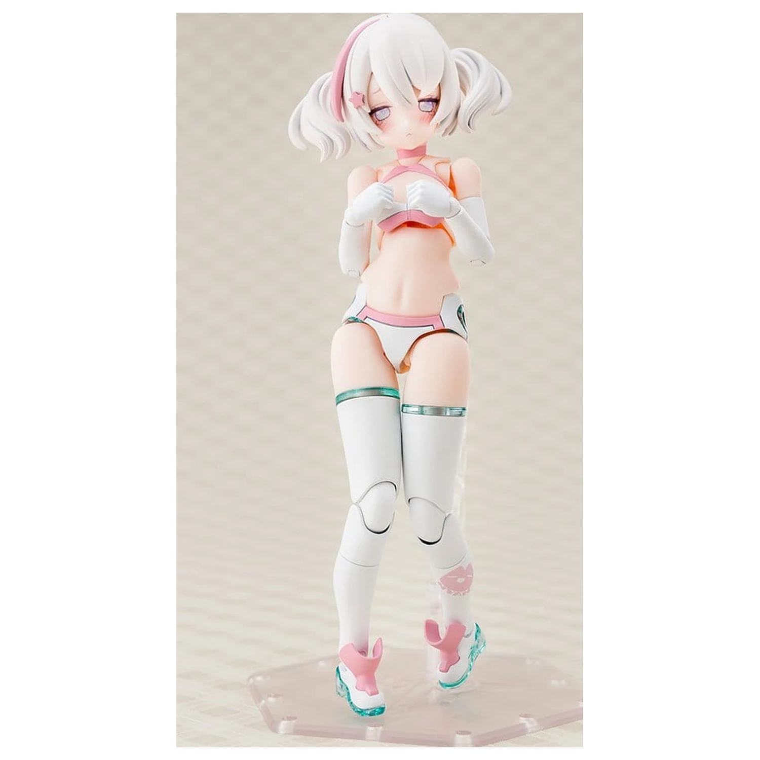 Megami Device Plastikový model Kit 1/1 Puni Mofu Shiro Mao 14 cm fotografii produktu