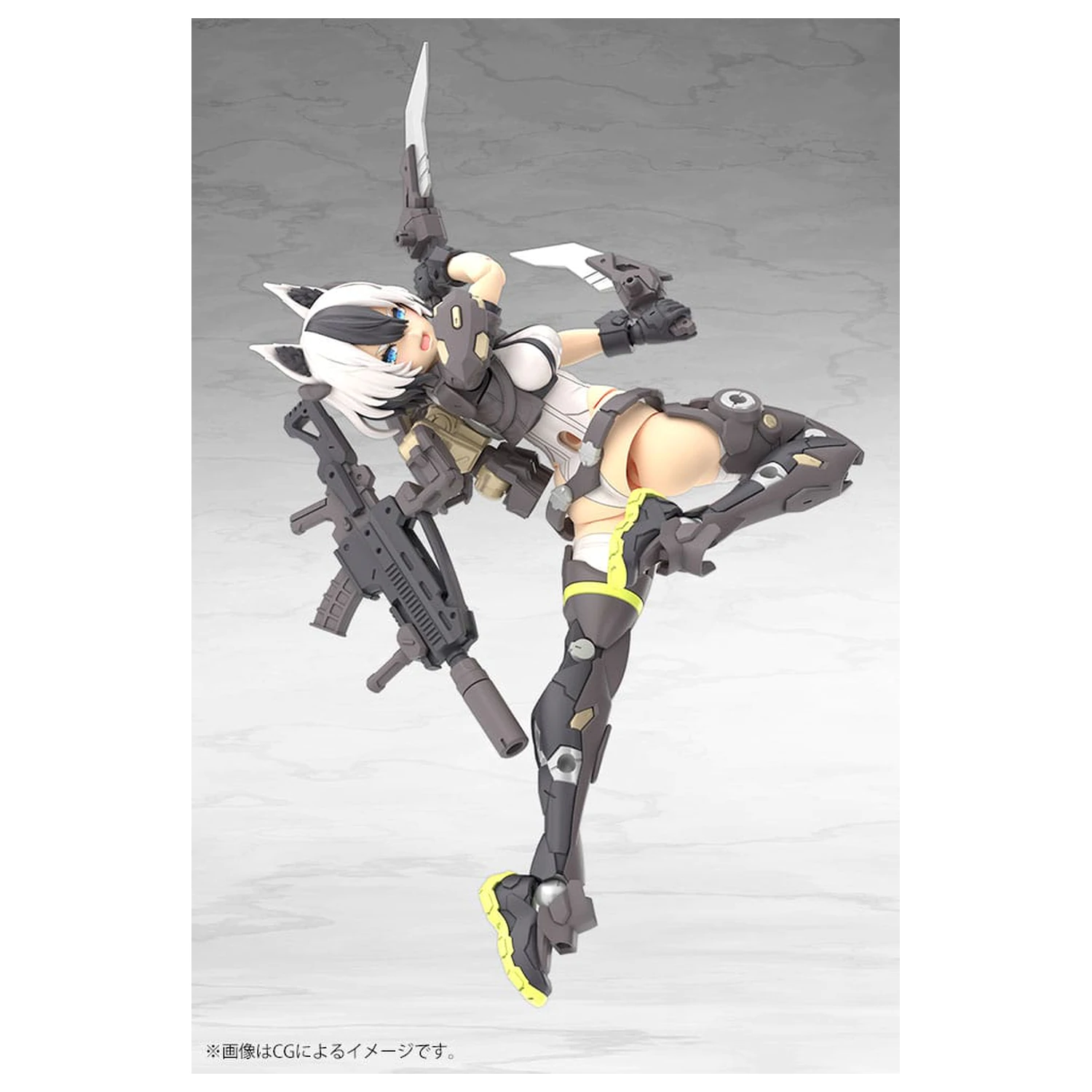 Megami Device Plasticová stavebnice modelu 1/1 Yggdrasis Garm Ripper 16 cm fotografii produktu