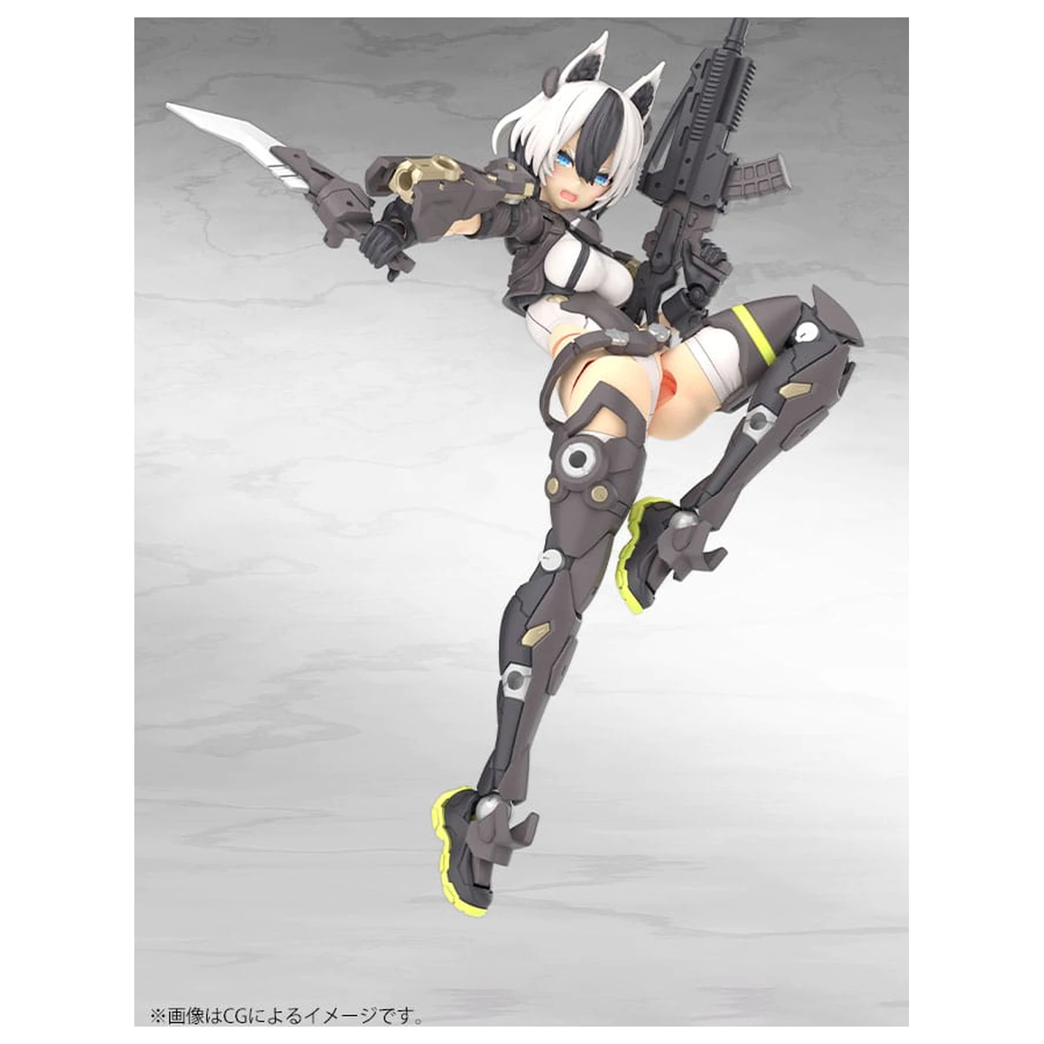 Megami Device Plasticová stavebnice modelu 1/1 Yggdrasis Garm Ripper 16 cm fotografii produktu