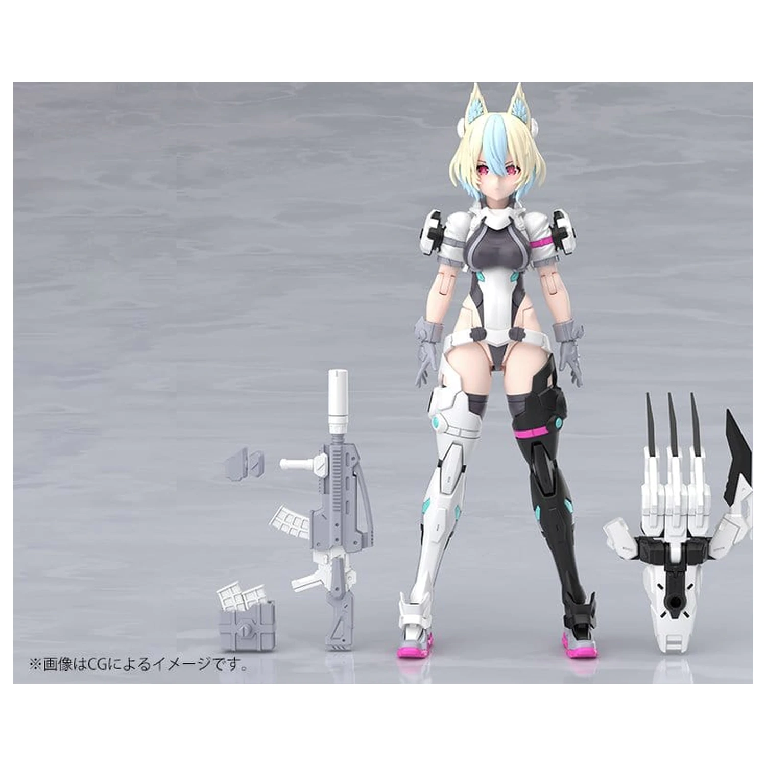 Megami Device Plastic Model 1/1 Yggdrasis Garm Ripper Avalanche 17 cm fotografii produktu