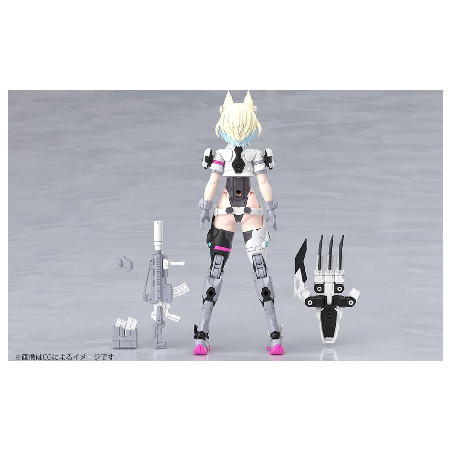 Megami Device Plastic Model 1/1 Yggdrasis Garm Ripper Avalanche 17 cm fotografii produktu
