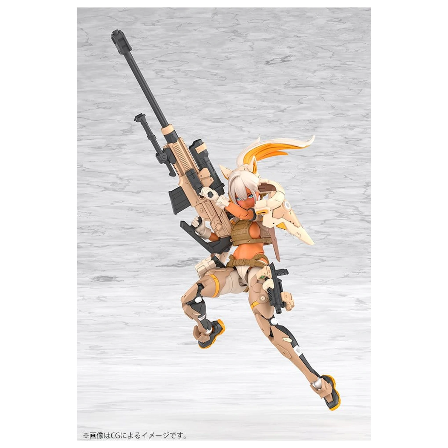 Megami Device Plastikový Model 1/1 Yggdrasis Skoll Sharpshooter Tempest 16 cm fotografii produktu