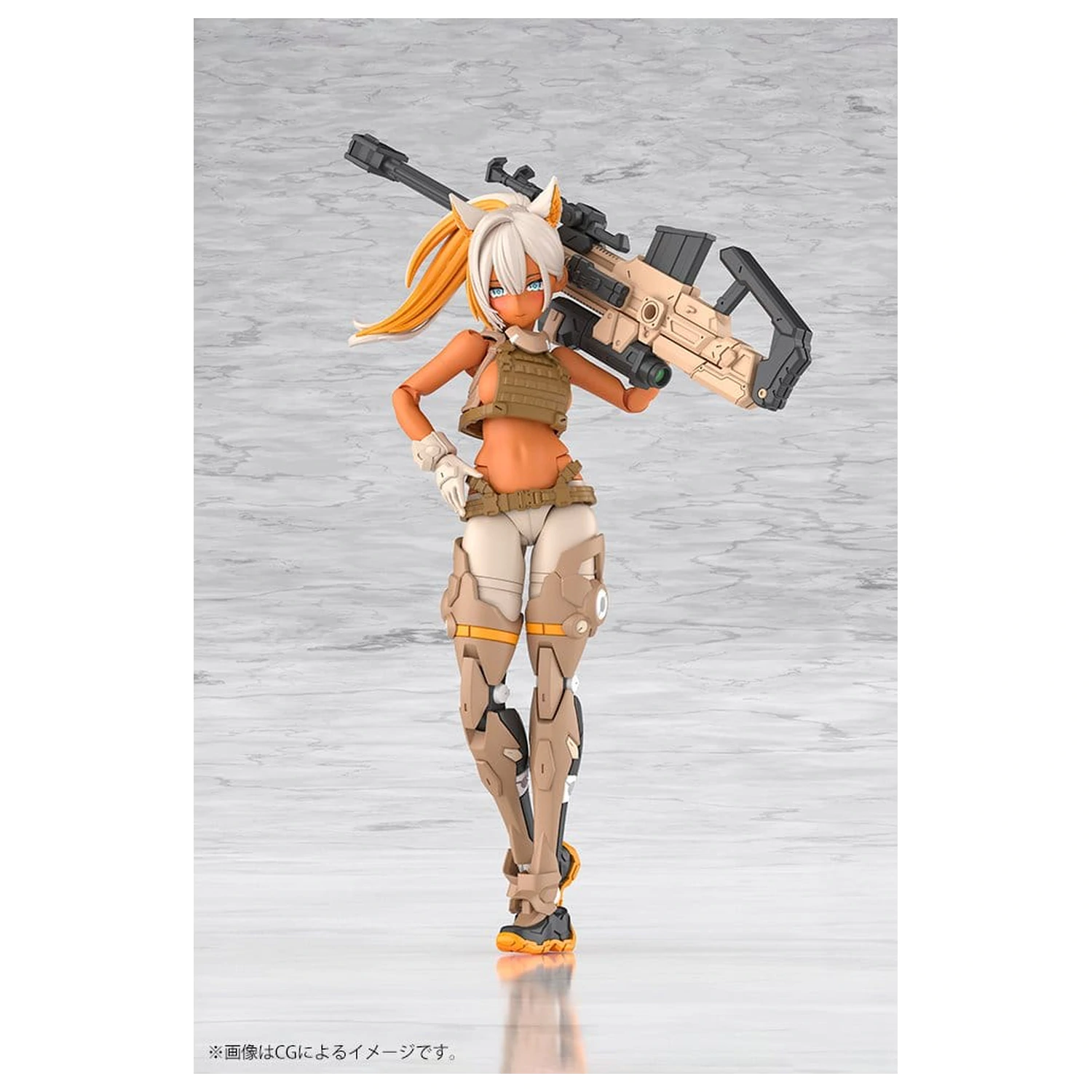 Megami Device Plastikový Model 1/1 Yggdrasis Skoll Sharpshooter Tempest 16 cm fotografii produktu