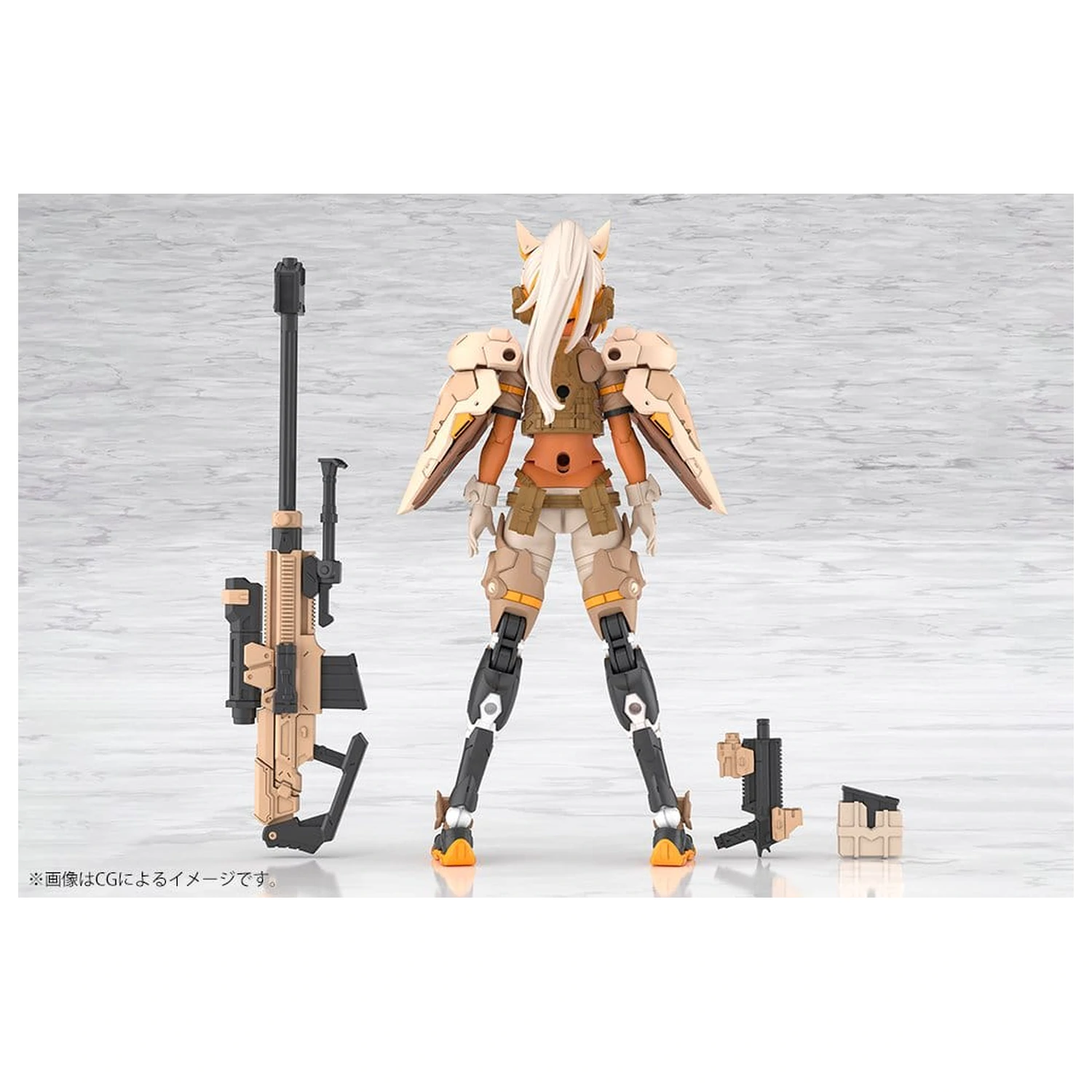 Megami Device Plastikový Model 1/1 Yggdrasis Skoll Sharpshooter Tempest 16 cm fotografii produktu