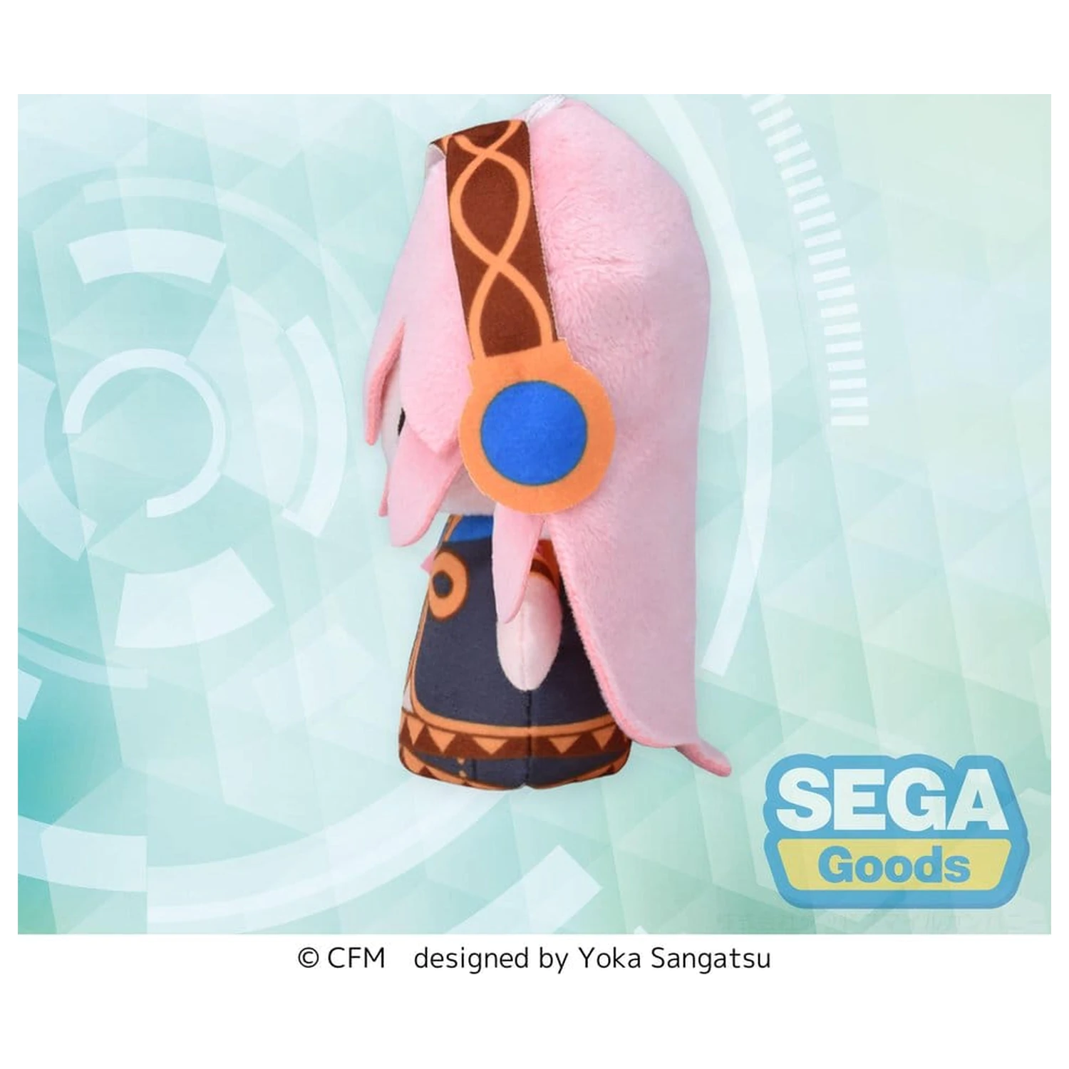 Megurine Luka Fuwa Petit Plyšová Figurka Finger Mascot 10 cm fotografii produktu