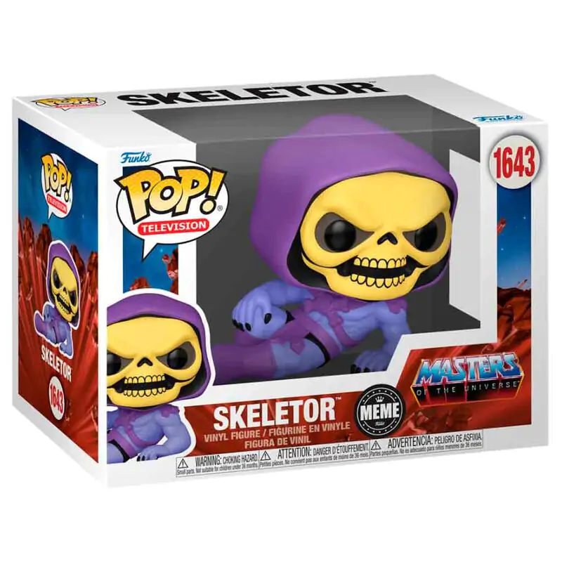 Meme POP! TV vinylová figurka Skeletor 9 cm fotografii produktu