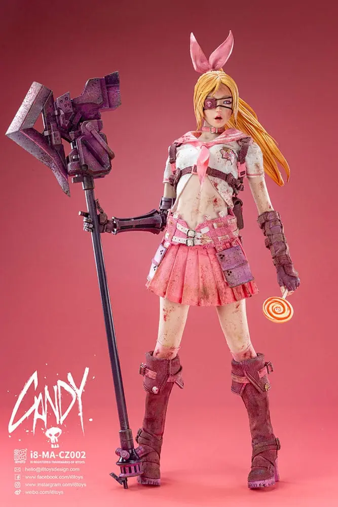 Mentality Agency Serie Akční figurka 1/6 Candy Battle Damaged Verze 28 cm fotografii produktu