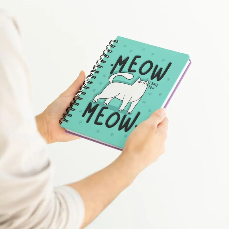Meow Meow blok A5 fotografii produktu