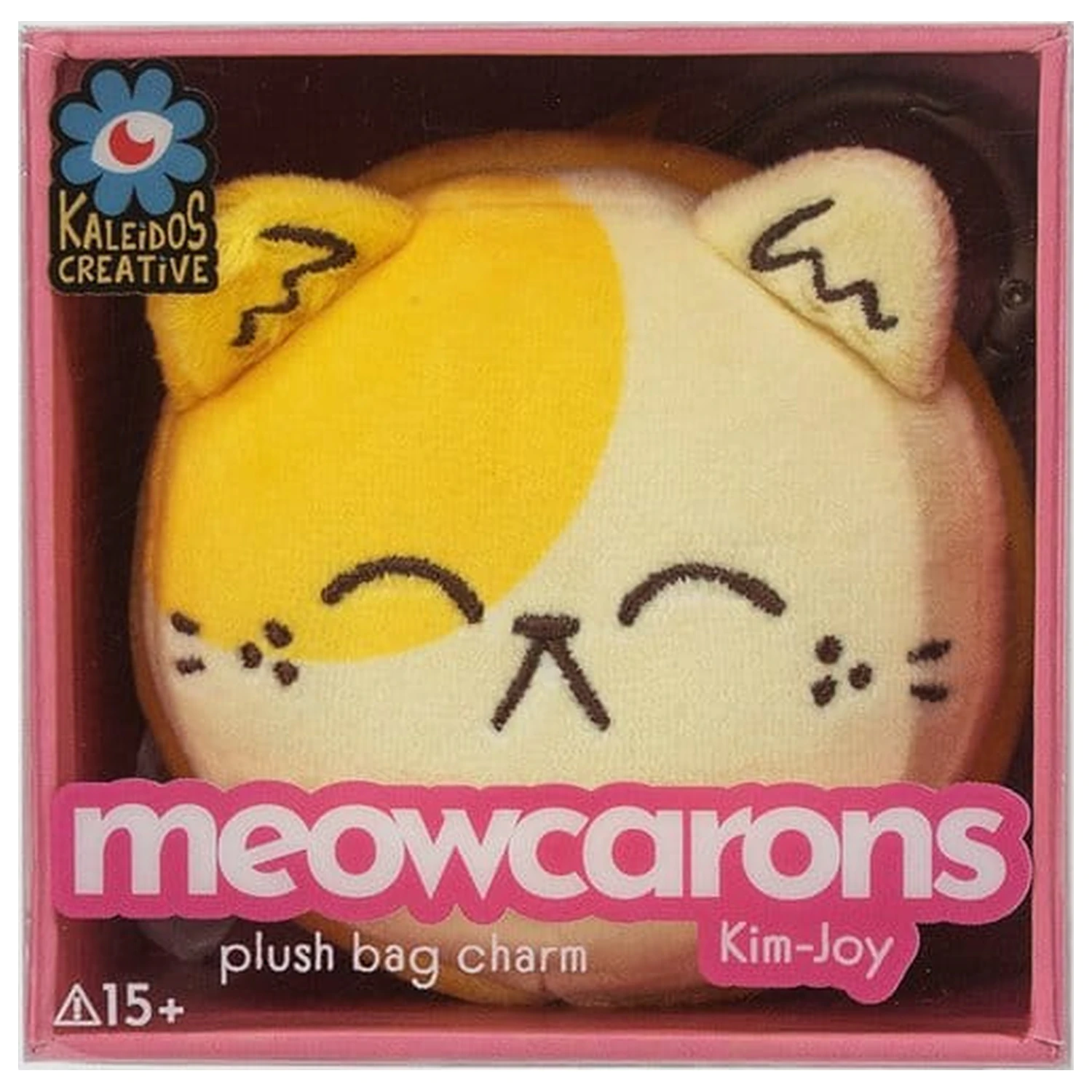 Meowcaron plyšový přívěsek na tašku Smile 7 cm fotografii produktu