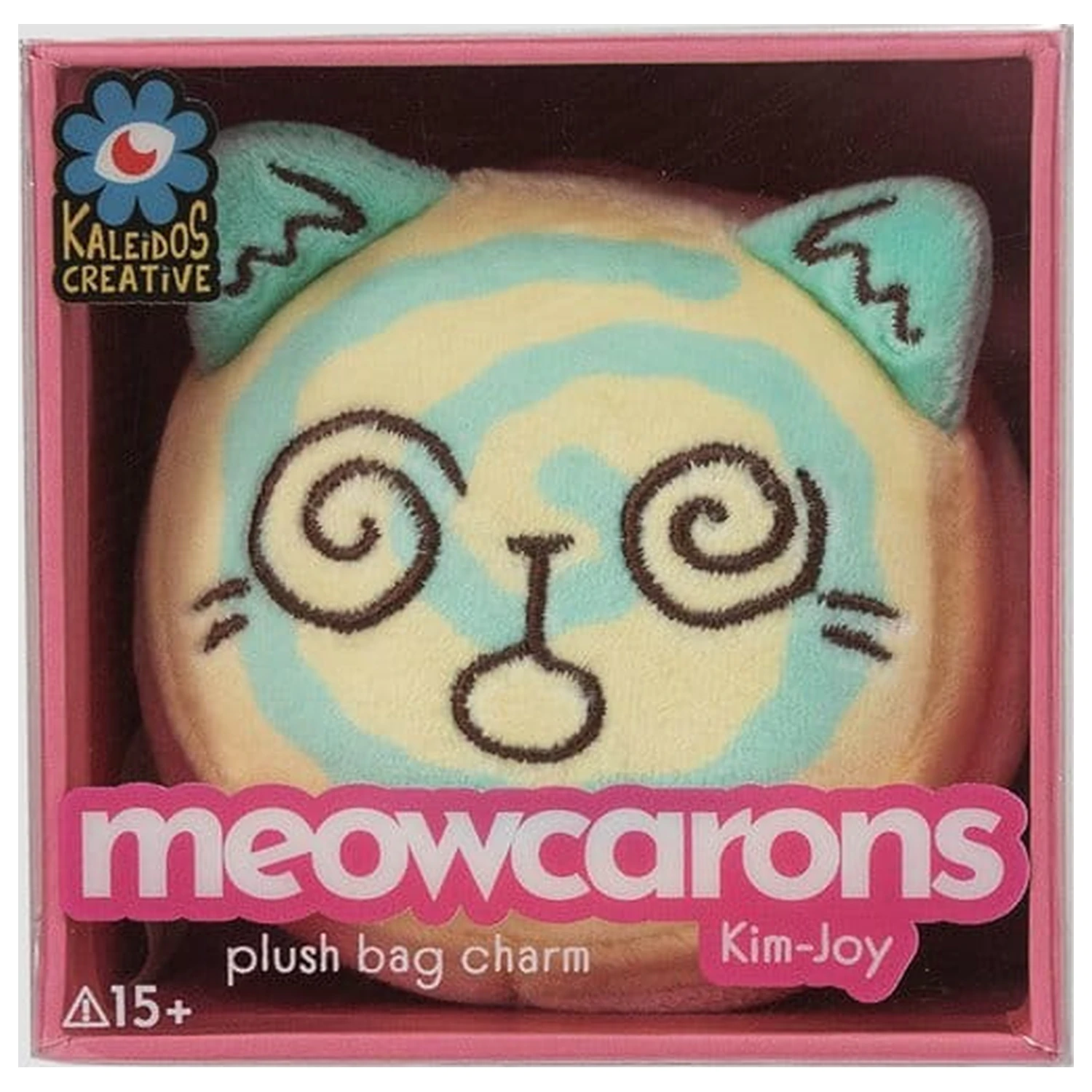 Meowcaron plyšová taška přívěsek spirálový 7 cm fotografii produktu