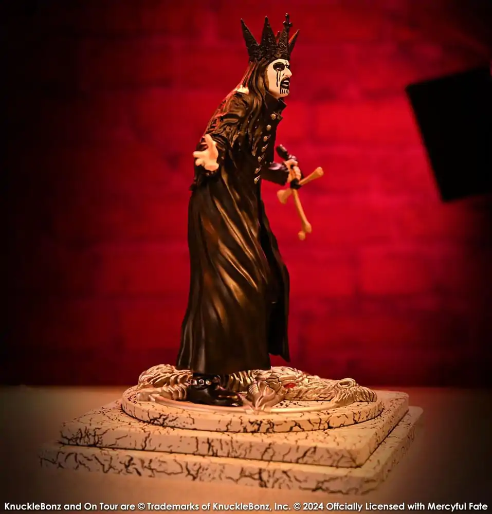 Mercyful Fate Rock Iconz Statue King Diamond III (Black Version) 22 cm soška fotografii produktu