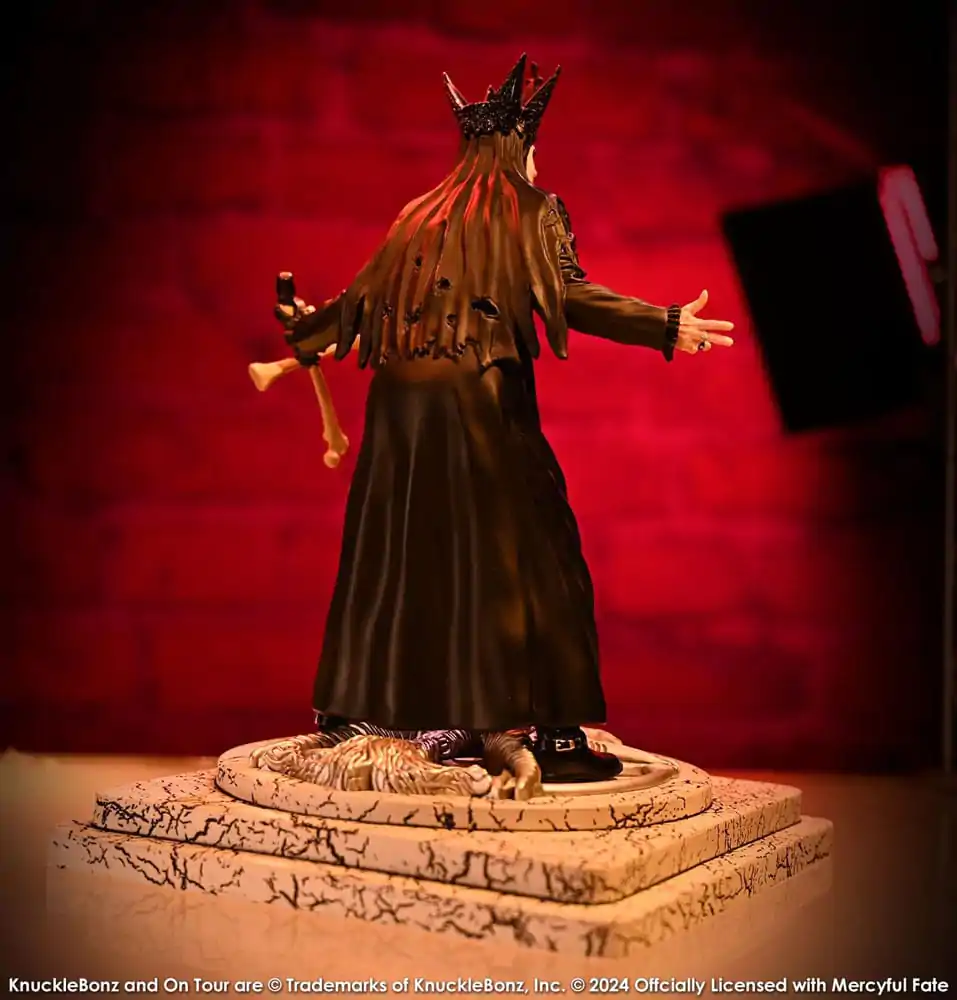 Mercyful Fate Rock Iconz Statue King Diamond III (Black Version) 22 cm soška fotografii produktu