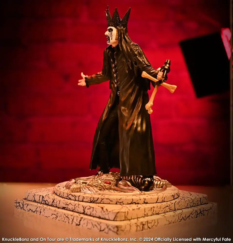 Mercyful Fate Rock Iconz Statue King Diamond III (Black Version) 22 cm soška fotografii produktu