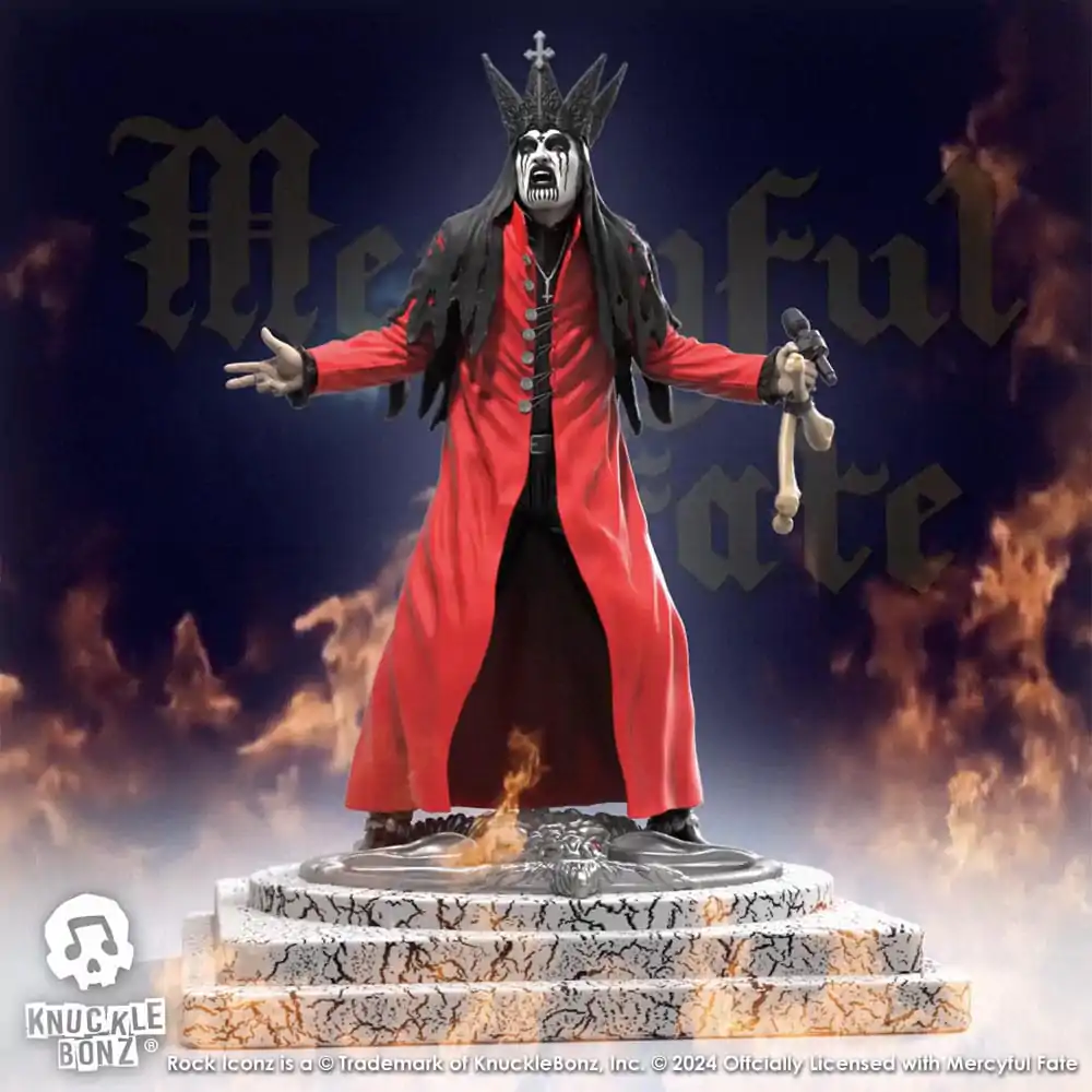 Mercyful Fate Rock Iconz Socha King Diamond III (Red Version) 22 cm fotografii produktu