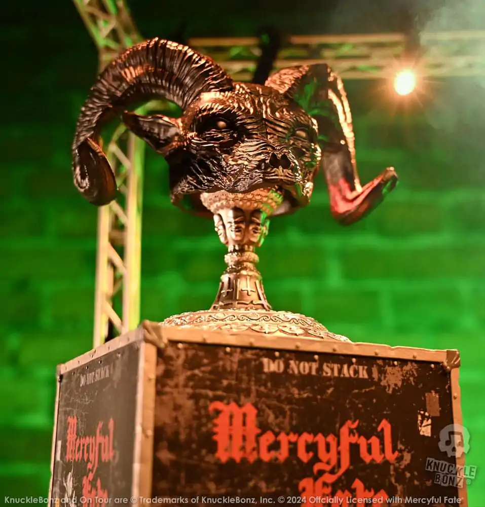 Mercyful Fate Rock Ikonz On Tour Road Case Socha & Sada pódiové masky World Tour fotografii produktu
