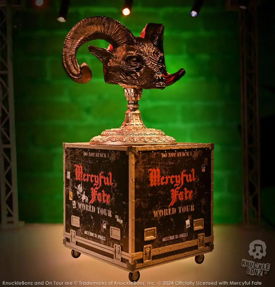 Mercyful Fate Rock Ikonz On Tour Road Case Socha & Sada pódiové masky World Tour fotografii produktu