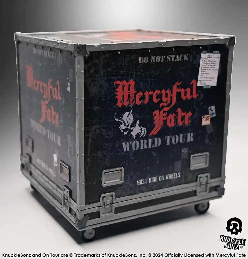 Mercyful Fate Rock Ikonz On Tour Road Case Socha & Sada pódiové masky World Tour fotografii produktu