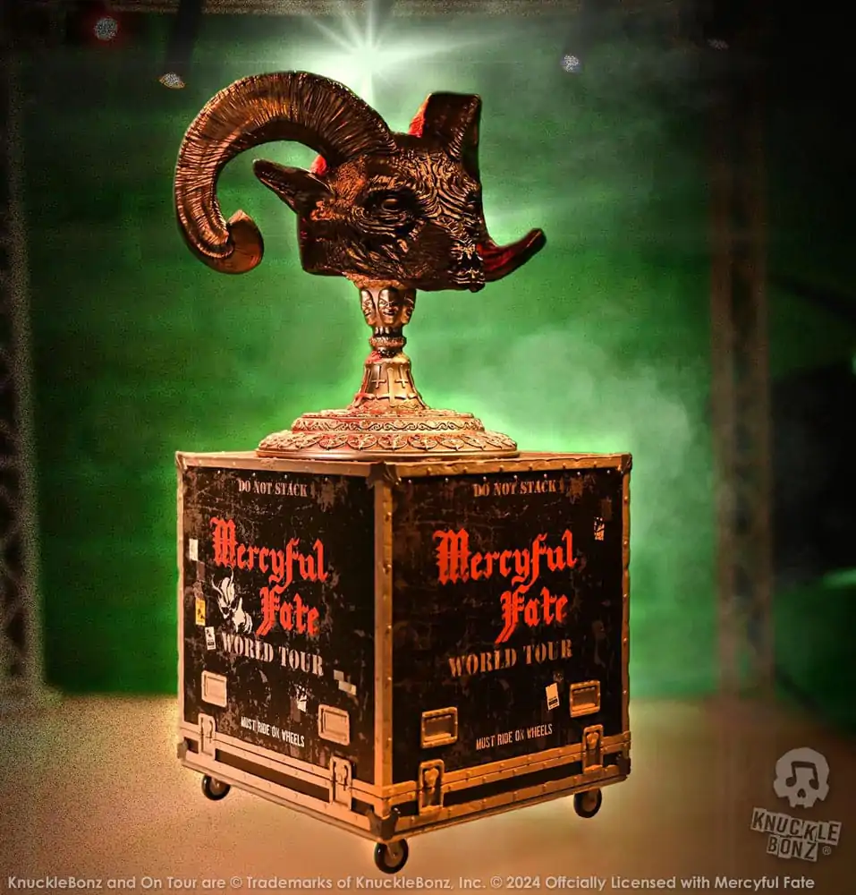 Mercyful Fate Rock Ikonz On Tour Road Case Socha & Sada pódiové masky World Tour fotografii produktu