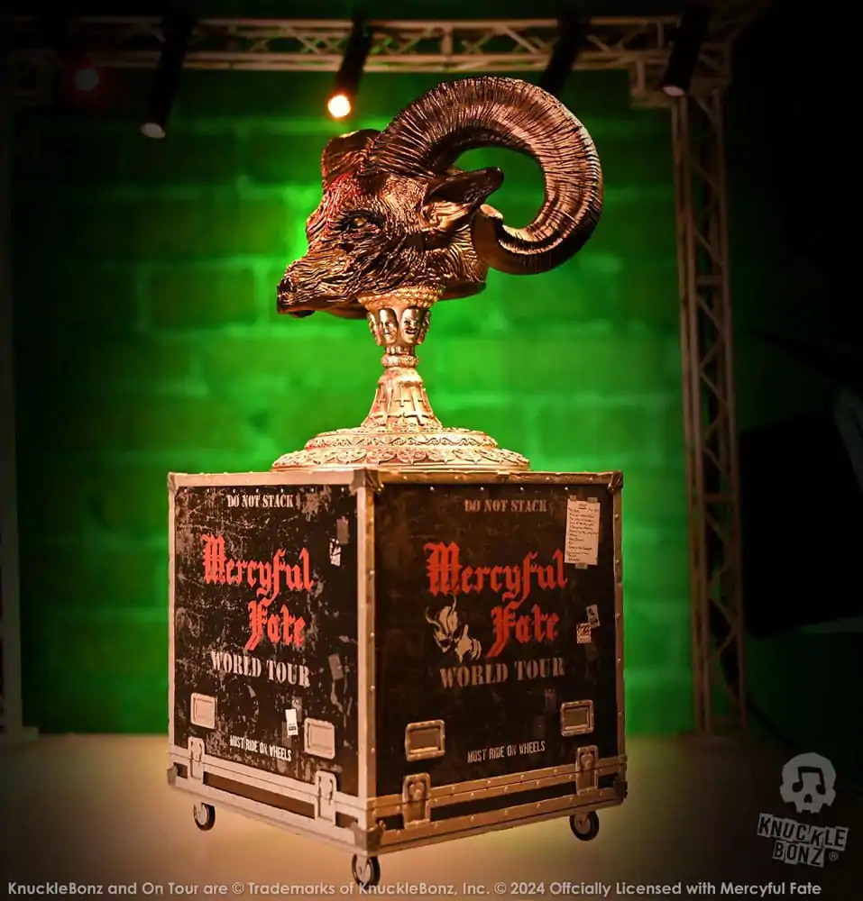 Mercyful Fate Rock Ikonz On Tour Road Case Socha & Sada pódiové masky World Tour fotografii produktu