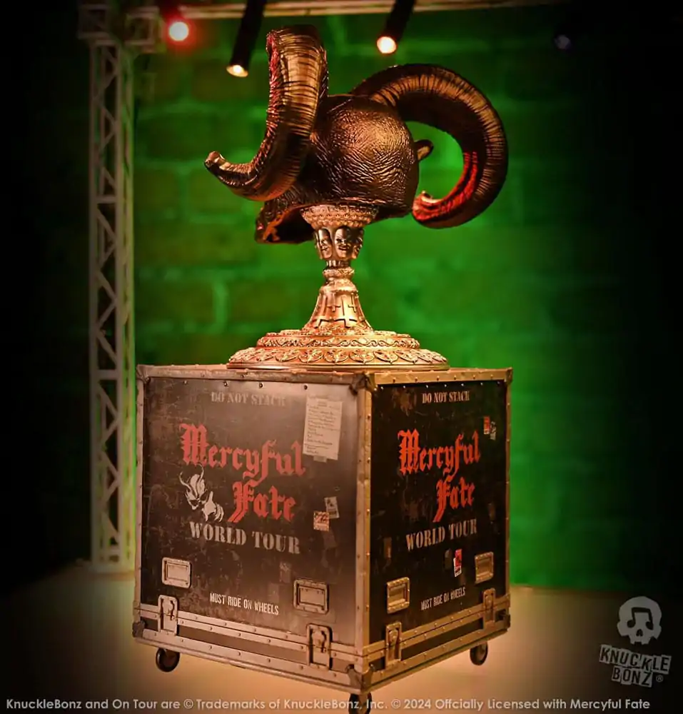 Mercyful Fate Rock Ikonz On Tour Road Case Socha & Sada pódiové masky World Tour fotografii produktu