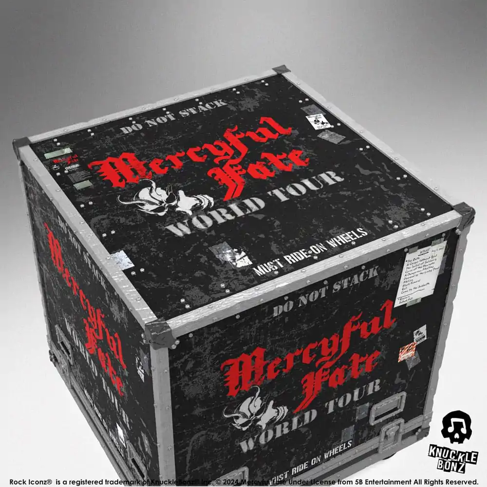 Mercyful Fate Rock Ikonz On Tour Road Case Socha & Sada pódiové masky World Tour fotografii produktu