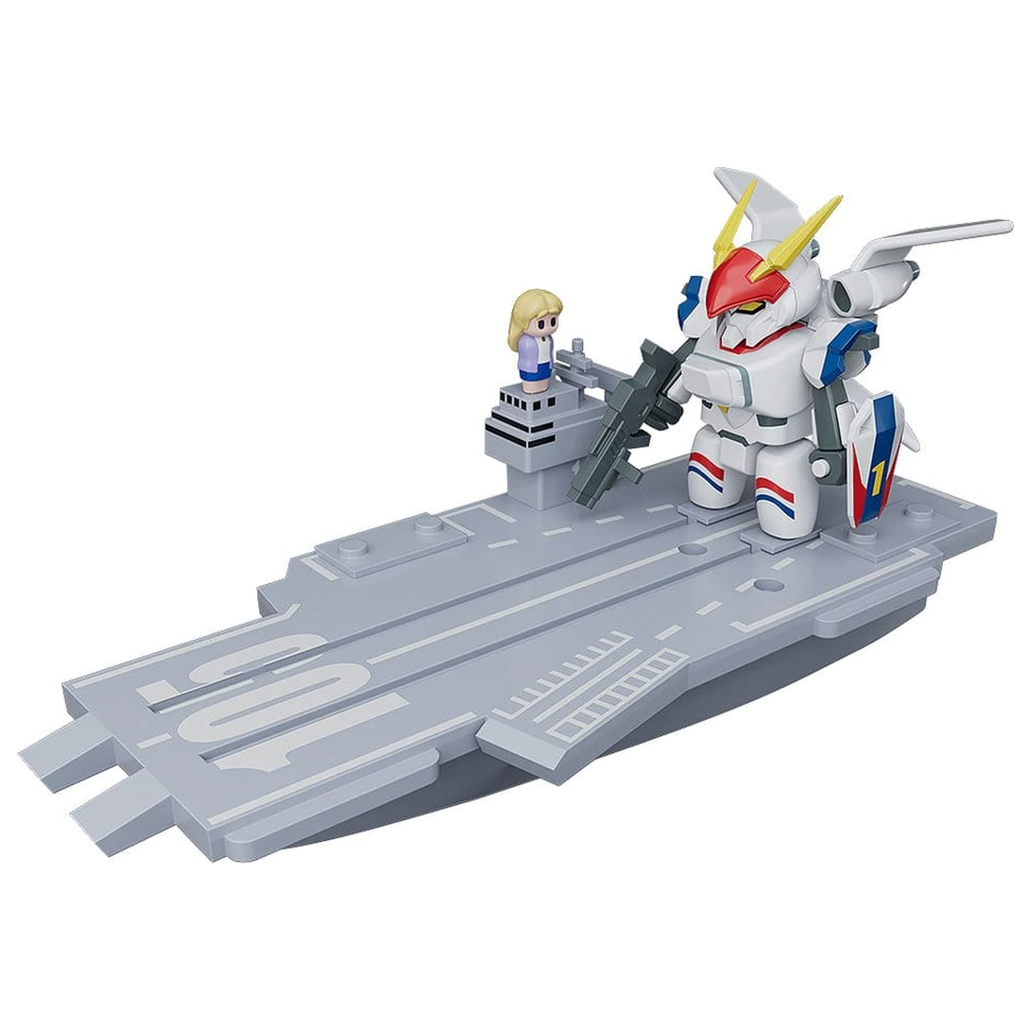 Akční figurka Metal Armor Dragonar Brickroid Dragonar-1 (Opening Ver.) & Carrier Set 5 cm fotografii produktu