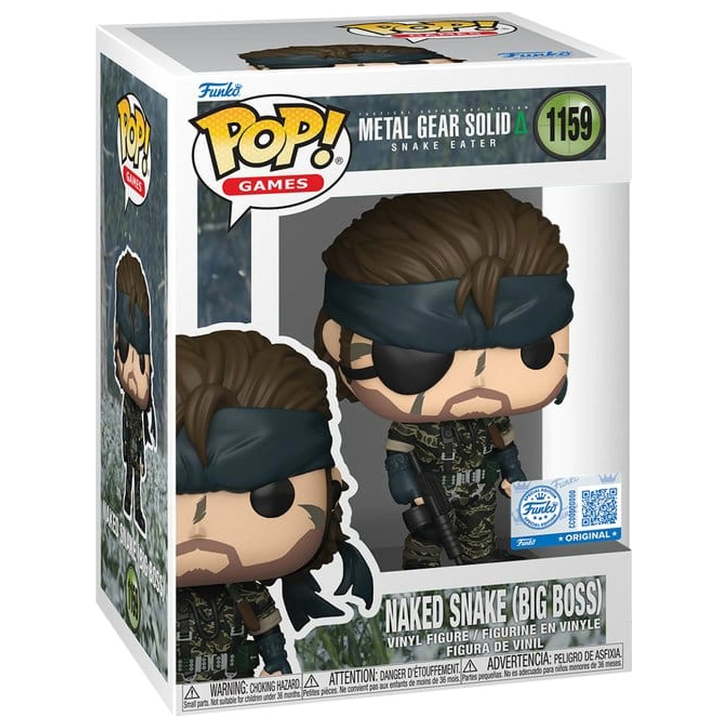 Metal Gear Funko POP! Games Vinyl Figurka Metal Gear Solid 3- Big Boss 9 cm fotografii produktu