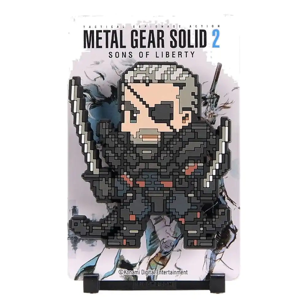 Metal Gear Solid 2 FiGGYZ magnetický sběratelský předmět Solidus Snake 11 cm fotografii produktu