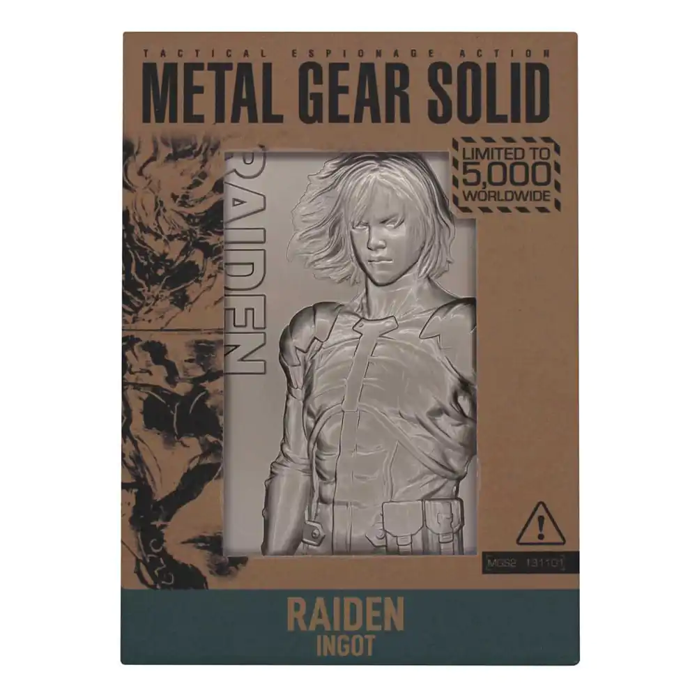 Metal Gear Solid 2 Ingot Raiden Limitovaná edice fotografii produktu