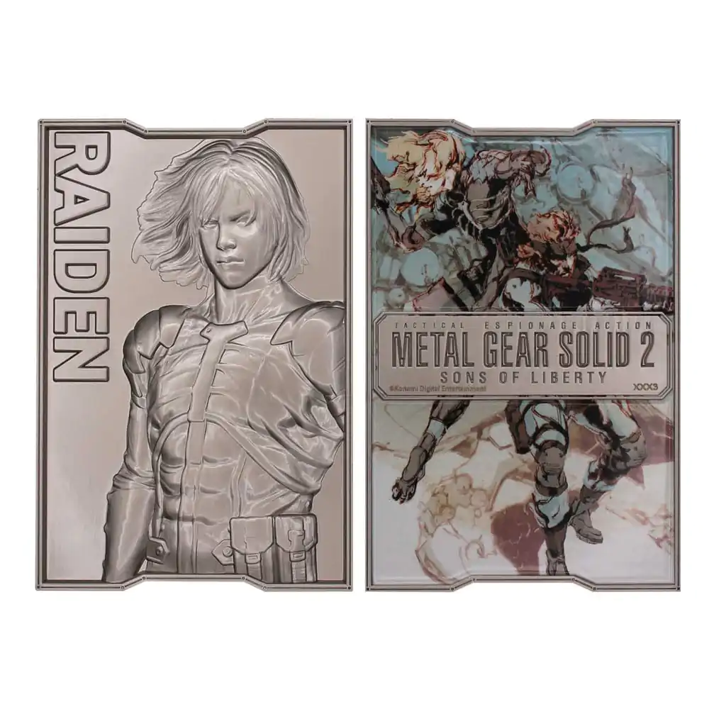 Metal Gear Solid 2 Ingot Raiden Limitovaná edice fotografii produktu