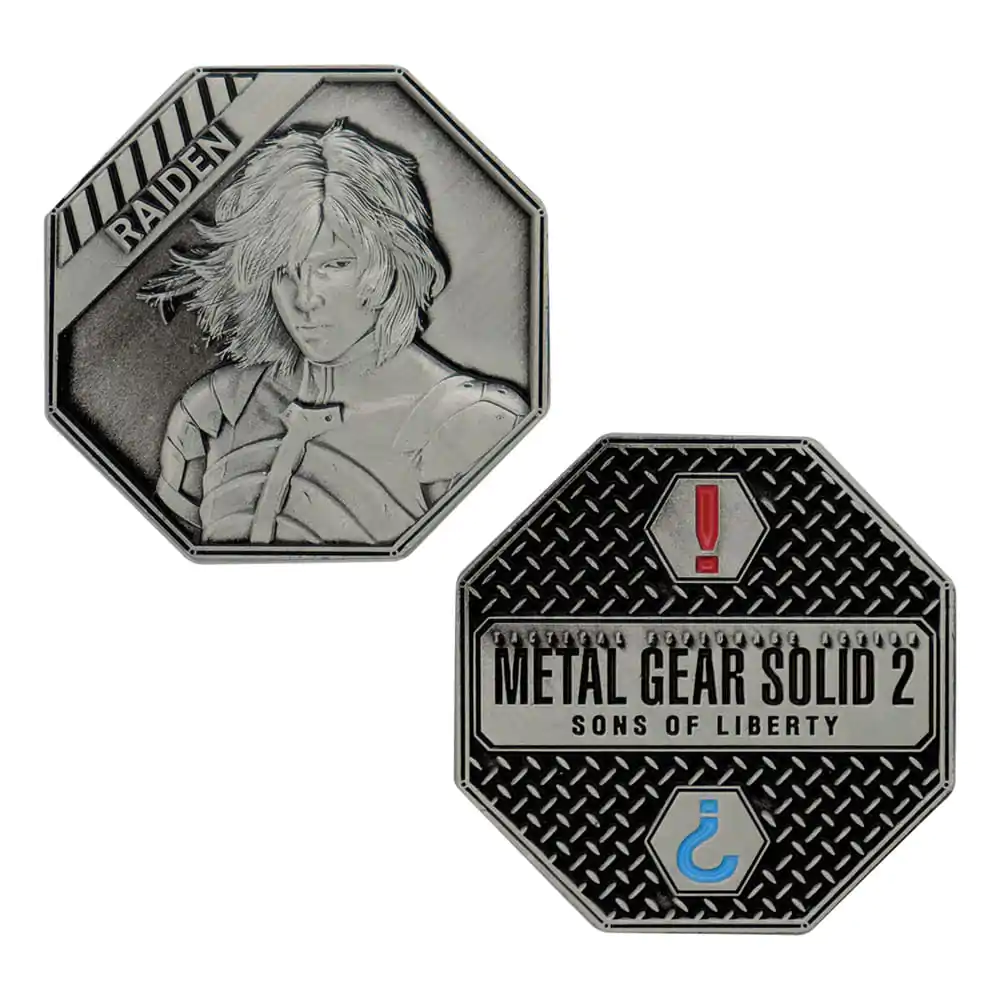 Metal Gear Solid 2 Sběratelská mince Raiden Limited Edition fotografii produktu