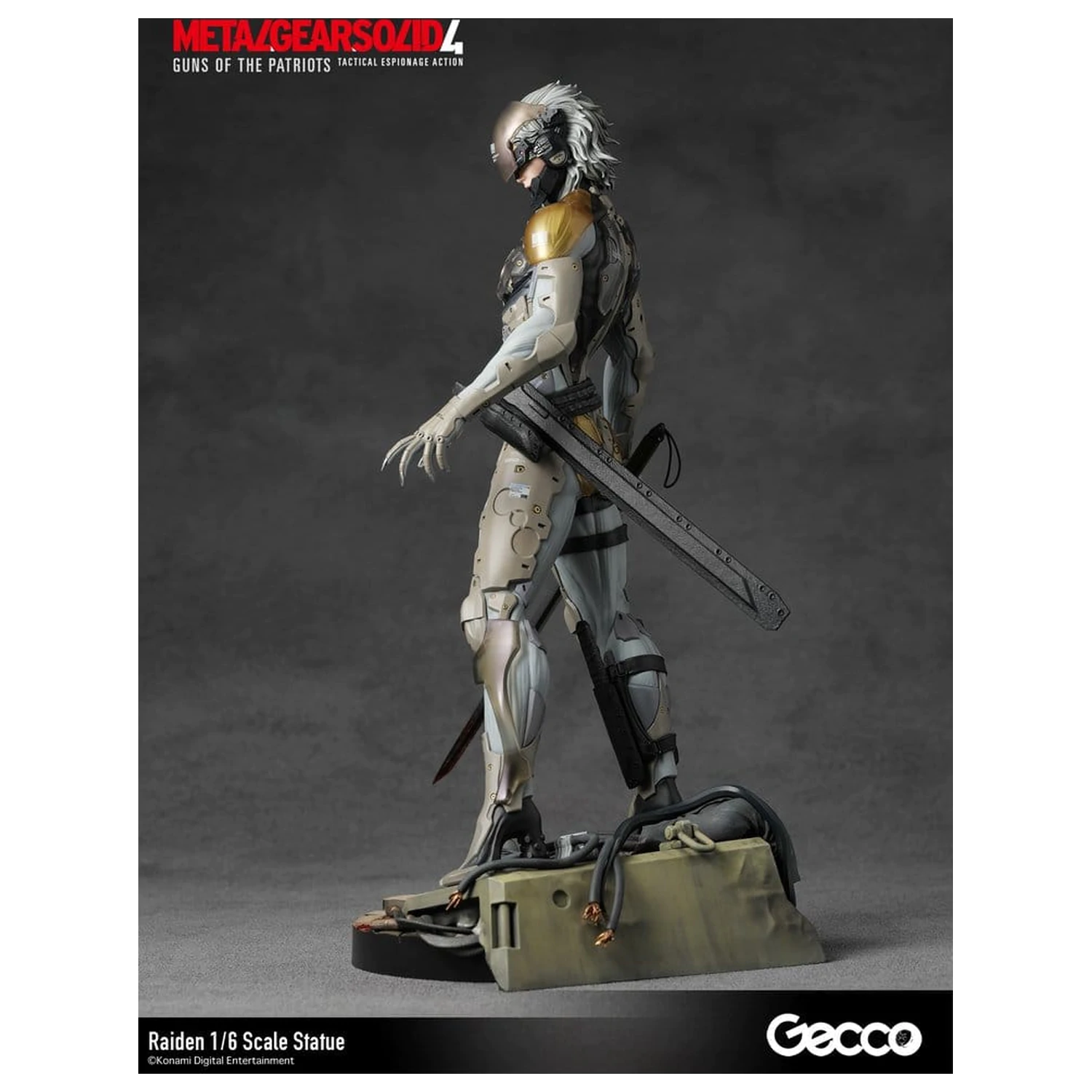Metal Gear Solid 4 Guns of the Patriots Socha 1/6 Raiden 32 cm fotografii produktu