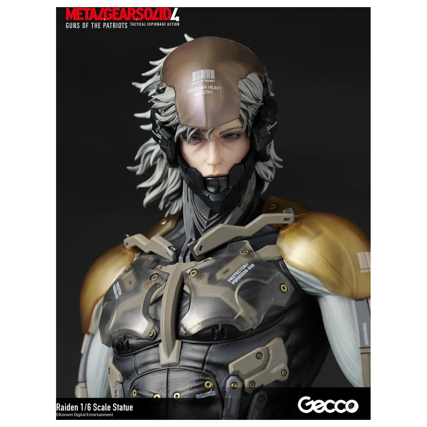 Metal Gear Solid 4 Guns of the Patriots Socha 1/6 Raiden 32 cm fotografii produktu