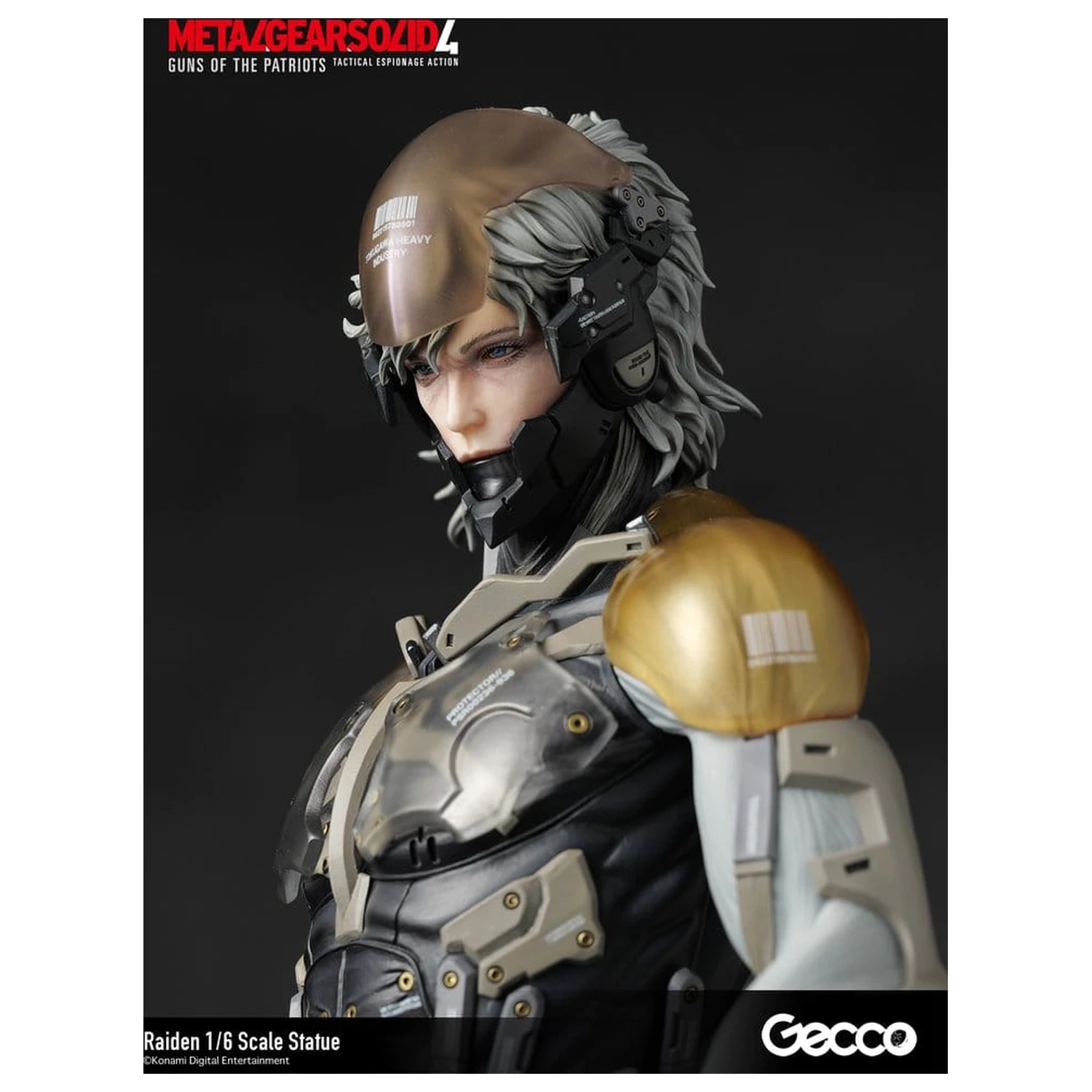 Metal Gear Solid 4 Guns of the Patriots Socha 1/6 Raiden 32 cm fotografii produktu